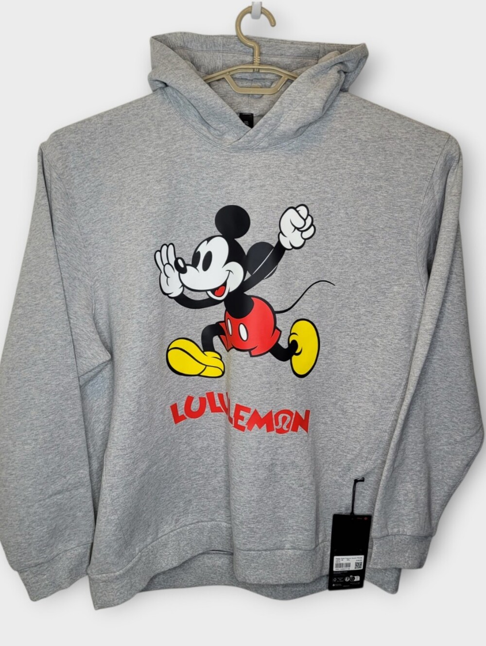 Lululemon x Disney Steady State Hoodie XXL Gray Limited Edition NEW